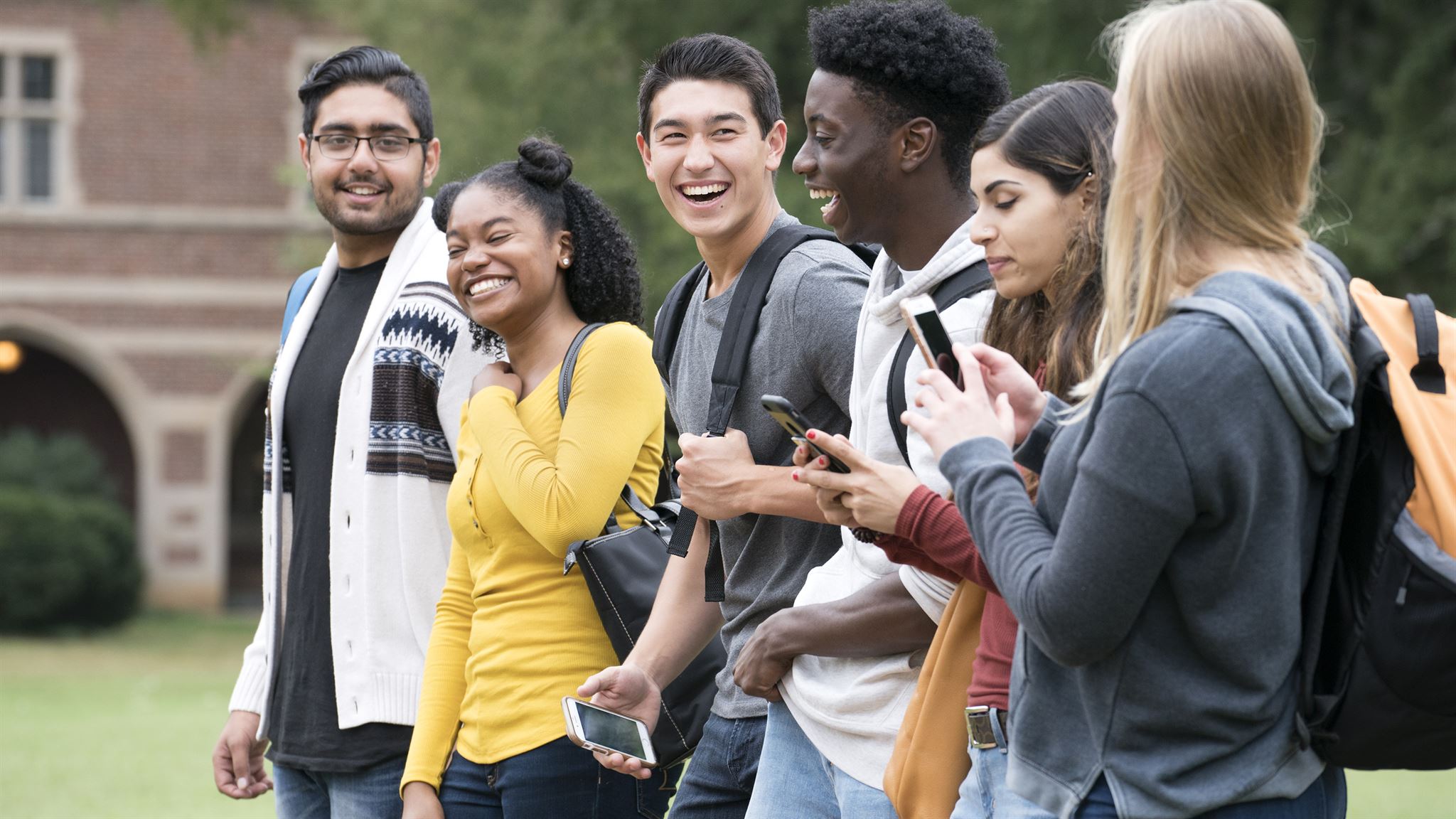 Group of students attending a study abroad orientation